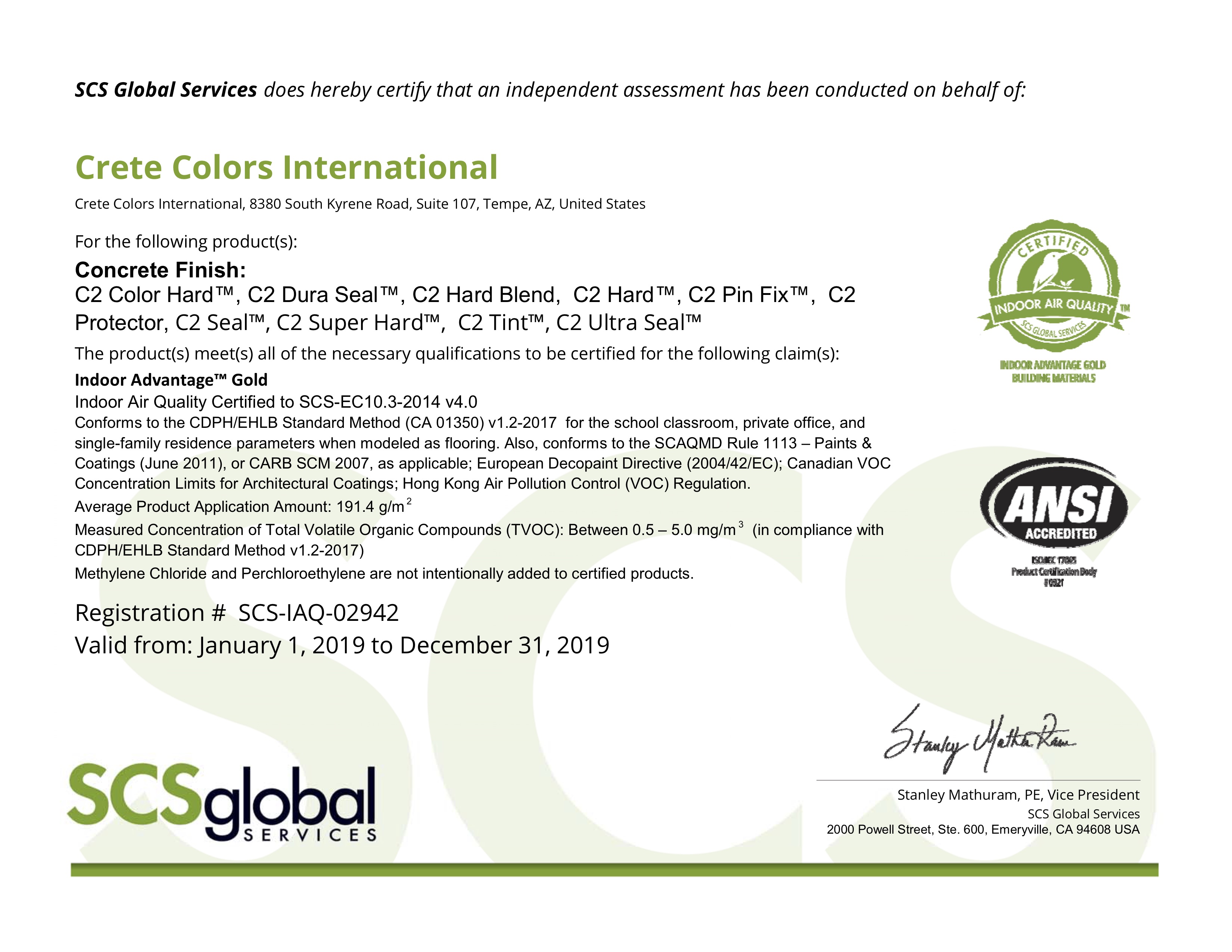 Nina Riley Crete Colors International